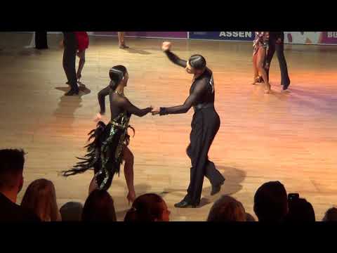 2019 Dutch Open Youth U19 Latin R4 H1 Cha cha Bonkovskiy Lujan