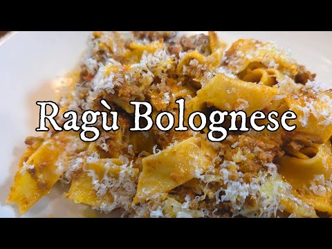 Ragù Bolognese w Fresh Tagliatelle | One of the Best Pasta Dishes in the World | #bolognese #pasta