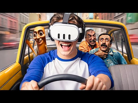 TAXI DRIVER, STEP ON THE GAS, I'M IN A HURRY.