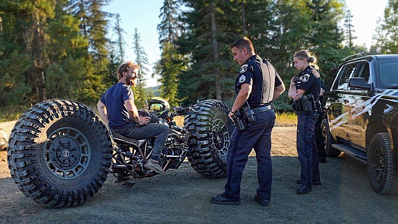 We Rebuilt the Chopper and Met State Troopers!