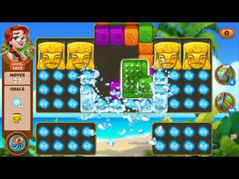 Lost Island Blast Adventure Level 1893 NO BOOSTERS - A S GAMING ✔️