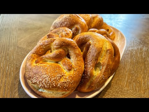 Bavarska Pereca | Bavarian Pretzels 🥨