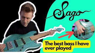 Video thumbnail for TRUE Japanese Custom Bass  - SAGO New Material Guitars by Wrashchild