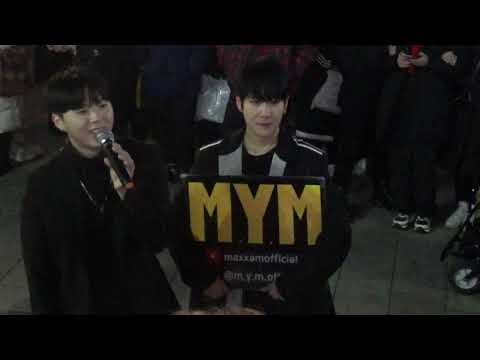 200110 #김효진#이찬욱#동현#MYM#홍대걷고싶은거리버스킹