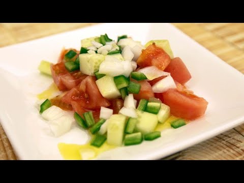 Receta de ensalada pipirrana - Karlos Arguiñano