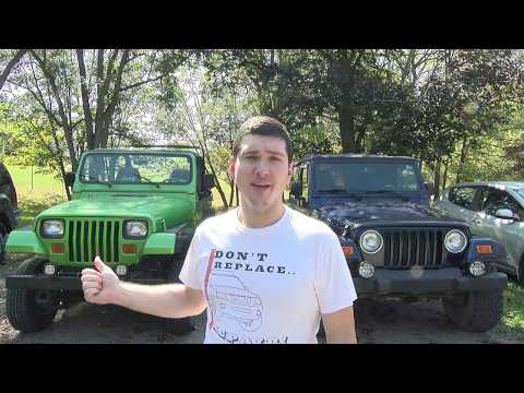 TJ vs YJ The Two Best Jeeps Ever Made