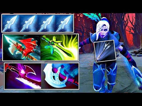 INTENSE CARRY 34.8K DAMAGE [ DROW RANGER ] - FULL FIGHT GAMEPLAY
