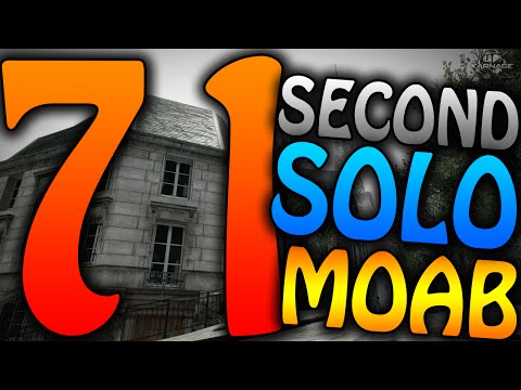 MW3: SOLO 71 SECOND MOAB ON RESISTANCE by KRNG Tally! (MW3 Fast MOAB)