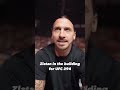 Zlatan in the house for #UFC294 ? (via UFC Europe)