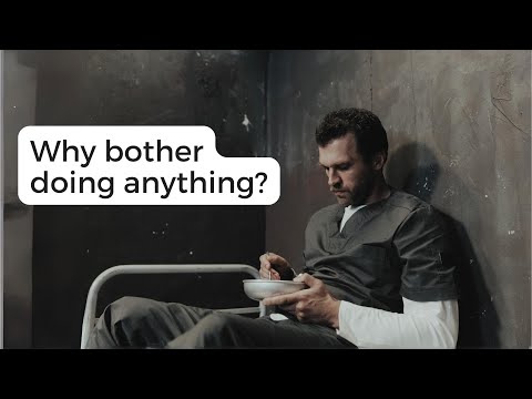 What is learned helplessness?