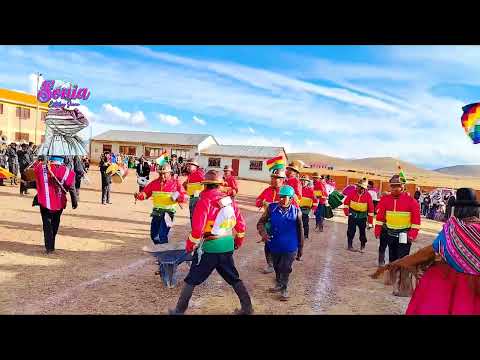 Comunidad Santa Rosa del Municipio de Laja #Danza #MINEROS #La Paz Bolivia 