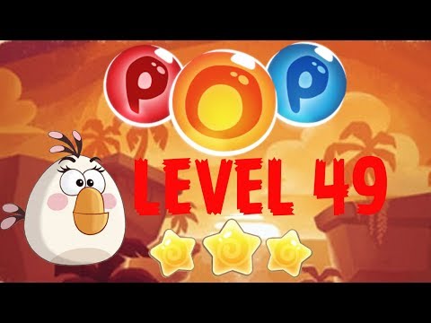 Angry Birds POP Bubble Shooter (Stella POP) - Level 49