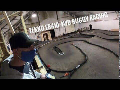 Defending 1st! 4WD MOD Buggy Racing B-MAIN Tekno EB410 Sept 9 2020 - Netcruzer RC
