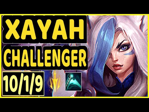 WOOLITE (XAYAH) vs YASUO - 10/1/9 KDA BOTTOM ADC CHALLENGER GAMEPLAY - EUW