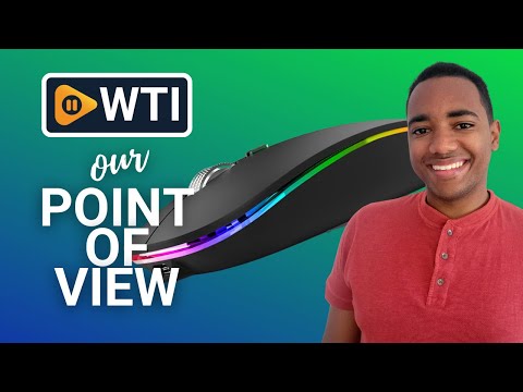 Uiosmuph LED Wireless Mouse - WTI product video review