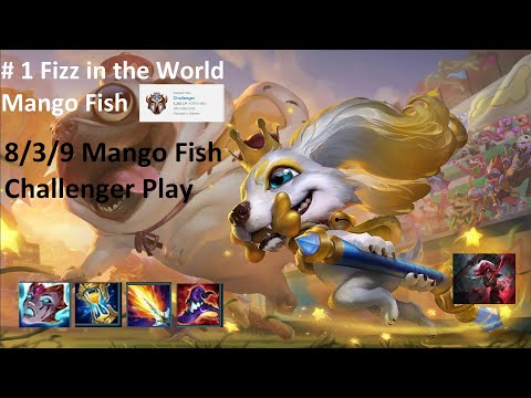 Fizz vs Katarina 8/3/9 Mango Fish Challenger Play [English Subtitles]