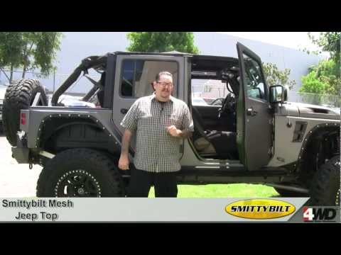 Smittybilt - Outback Mesh Jeep Top - Jeep Tops - Jeep Soft Tops