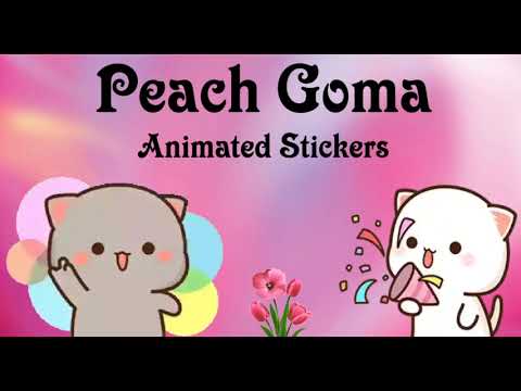 Animated Stickers - Peach Goma