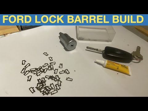 How to Build Ford Transit Custom Ignition Lock barrel
