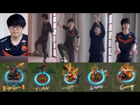 2019 롤드컵 FPX우승 스킨 귀환 모션 (FPX World Championship Skin Recalls) / 스킨 제작 과정