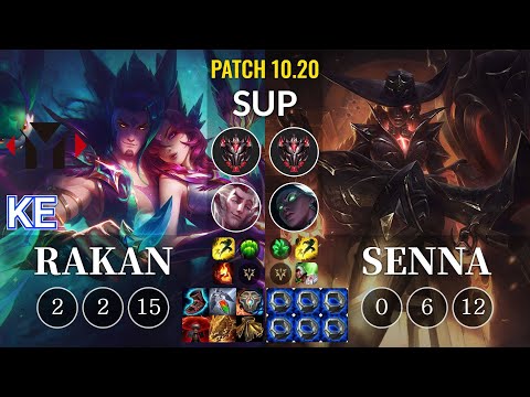 YM Ke Rakan vs Senna Sup - KR Patch 10.20