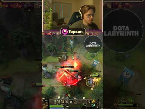 Topson got Outplayed... Again? 7.40 Patch in Dota 2 #dota2 #gaming #outplay