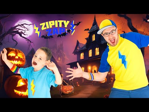 Halloween Spooky Fest For Kids with ZIPITY ZAP and Beansy | Glow In The Dark Slime | Fortune Telling