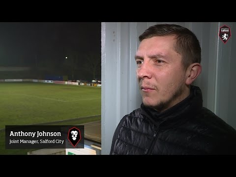 Salford City 5-3 Workington AFC - Anthony Johnson post-match interview 08.03.16