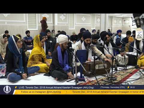 035 Toronto Dec. 2018 - Thursday PM - Bhai Taranjeet Singh Jee Leeds