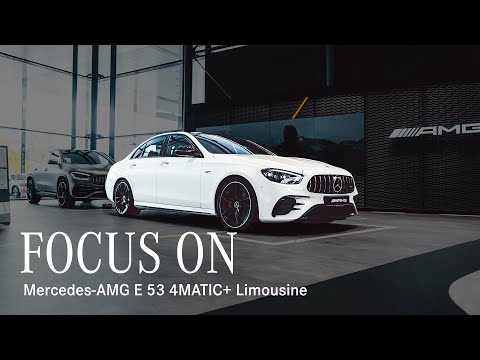 Die Mercedes-AMG E 53 4MATIC+ Limousine