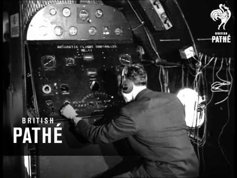 Pilotless Plane Flies Atlantic (1947)