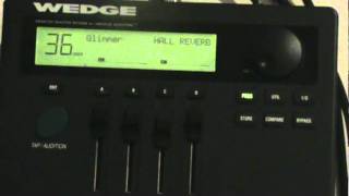Video thumbnail for Alesis Wedge Desktop Reverb -"Glimmer" by hovercraft Artifact