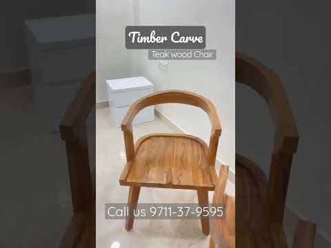 Teak wood dining chair