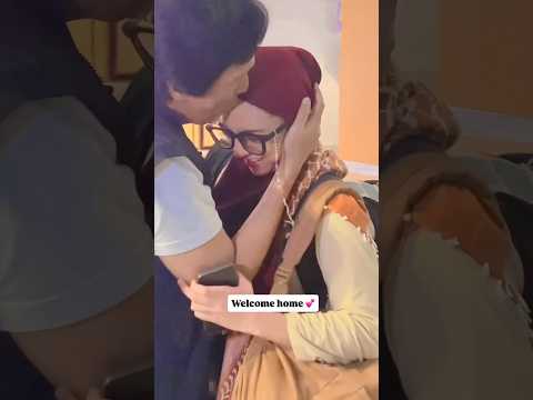 Masya Allah ❤ Kak Bella Fawzi - Ayah Ikang Fawzi Menyambut kedatangan Kak Chiki Fawzi dari Tunisia ❤