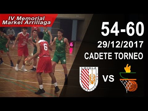 Loiola Indautxu v Zornotza ST - Resumen - Torneo Cadete