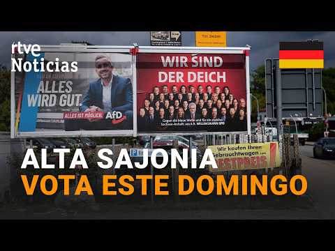 Elecciones en Alta Sajonia | La ultraderecha al alza en Alemania | RTVE Noticias