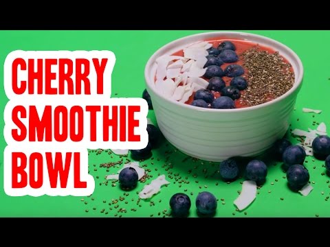 Cherry Smoothie Bowl