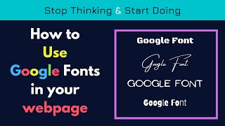 Download lagu How to use google fonts in webpage. How to link google font in html. mp3
