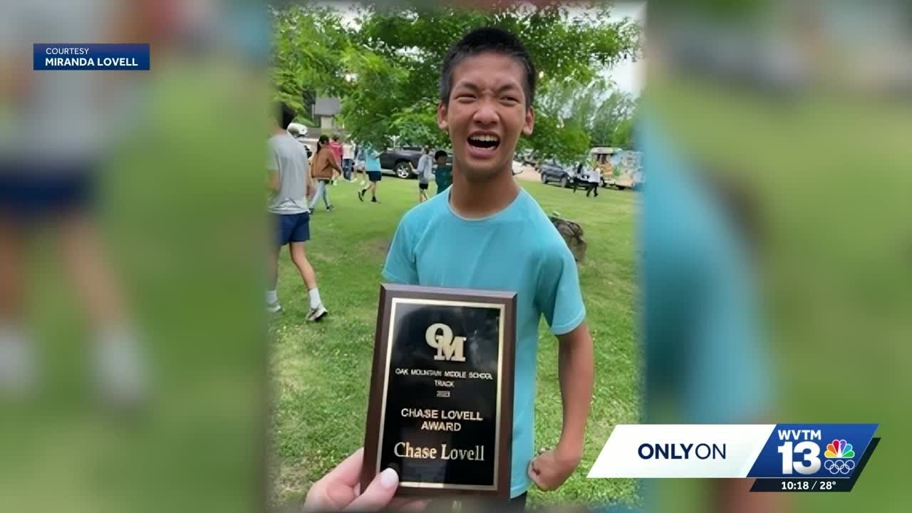 Chase Lovell’s journey from Chinese orphanage to Alabama high school track star