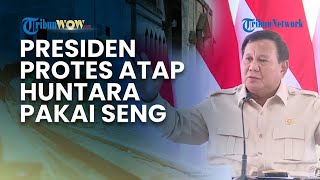 Protes Presiden Prabowo Atap Huntara untuk Korban Banjir Aceh Sumatera Pakai Bahan Seng
