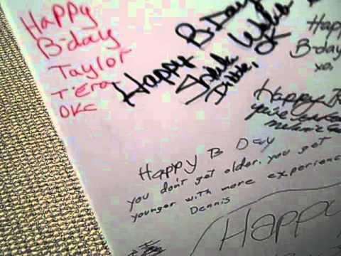 93.3 Jake FM's Taylor Swift Birthday Card