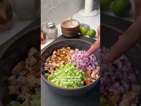 HIGH PROTEIN CHIPOTLE CHICKEN SALAD