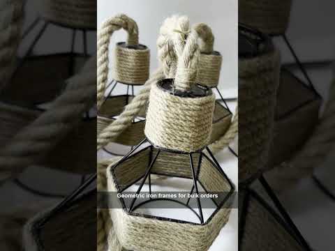 Abaca Rope Chandelier Made for Export Quality
