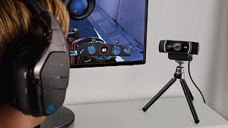 Камера Logitech C922 Pro Stream.Лучшая камера для СТРИМЕРА?ХРОМАКЕЙ БЕЗ ХРОМАКЕЯ?РАСПАКОВКА И ТЕСТ!