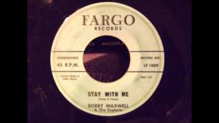 Bobby Maxwell and The Exploits - Stay With Me - Nice Mid Tempo Doo Wop