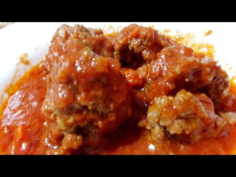 POLPETTE AL SUGO COTTE IN MICROONDE CON PENTOLA CRAFTINA