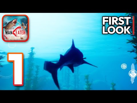 Maneater - Walkthrough Gameplay Part 1 - Tutorial (iOS, Android)