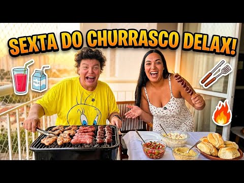 VEM CURTIR UM CHURRASCO NA VARANDA COMIGO!