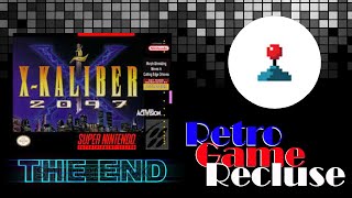 X-Kaliber 2097 (1994) SNES Super Nintendo Famicom ending [Retro Gaming]