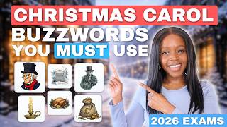 5 BUZZWORDS You MUST Use in ANY Christmas Carol GCSE Essay! 🎅 (2026 Exams)